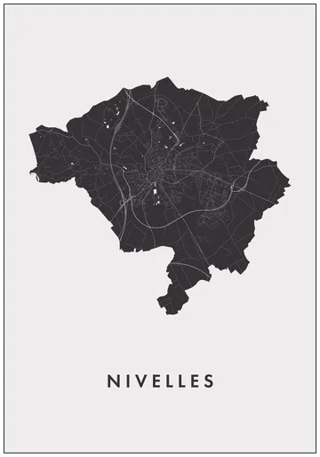 Nivelles City Map