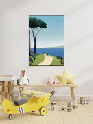 Cycling by the Sea