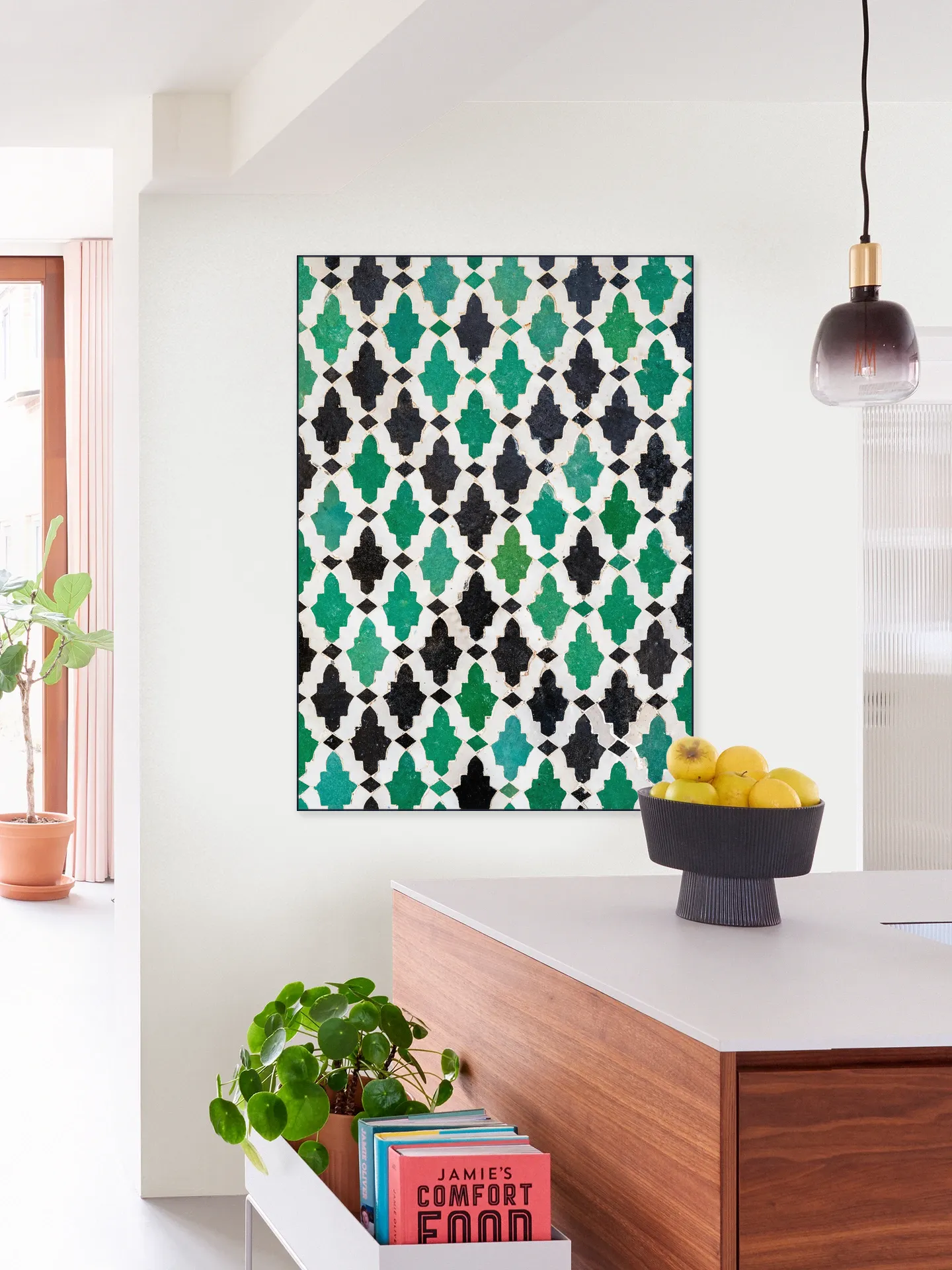 Moroccan Green Tiles