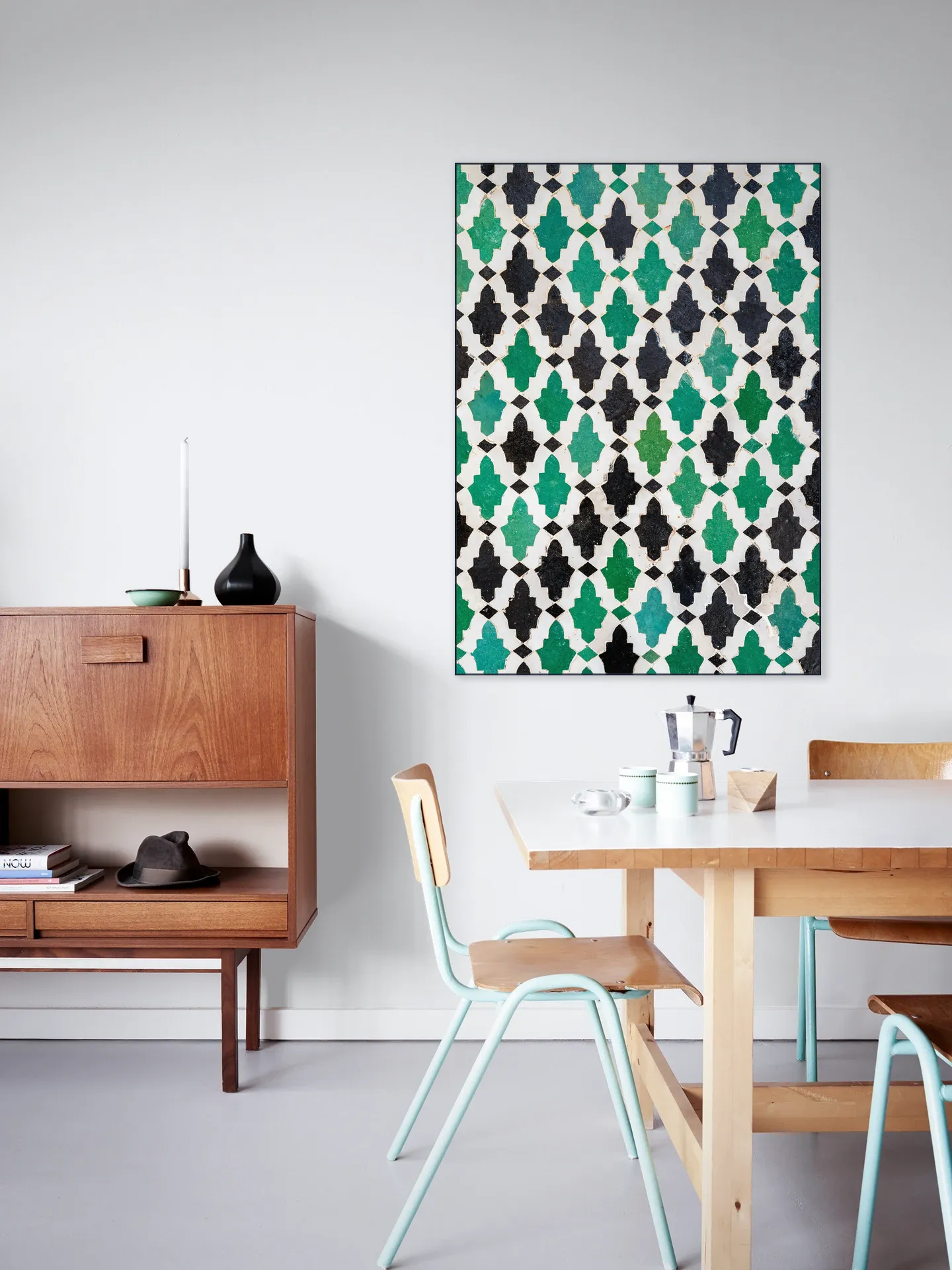 Moroccan Green Tiles
