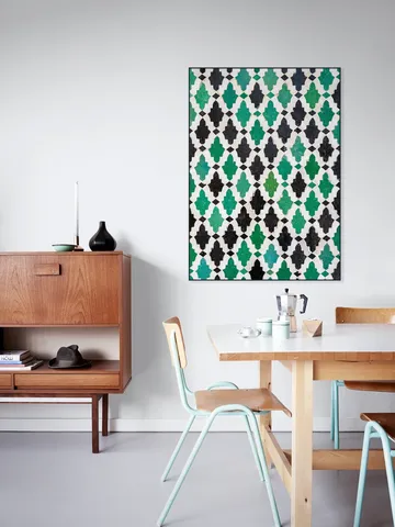 Moroccan Green Tiles