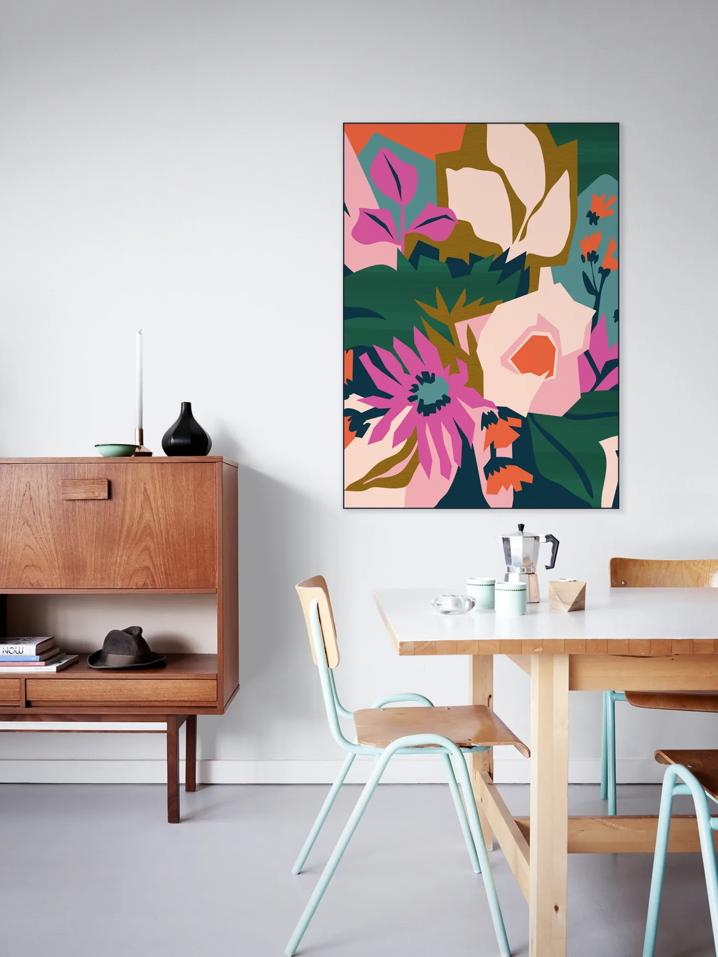 Arranging Pink