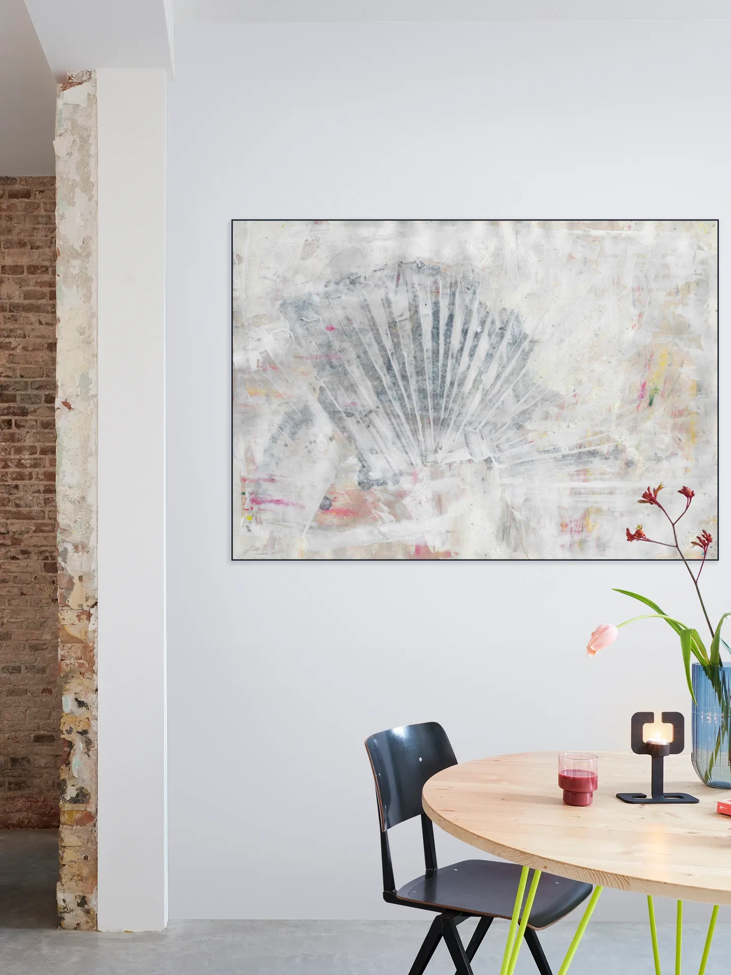 Abstract Shell Painting