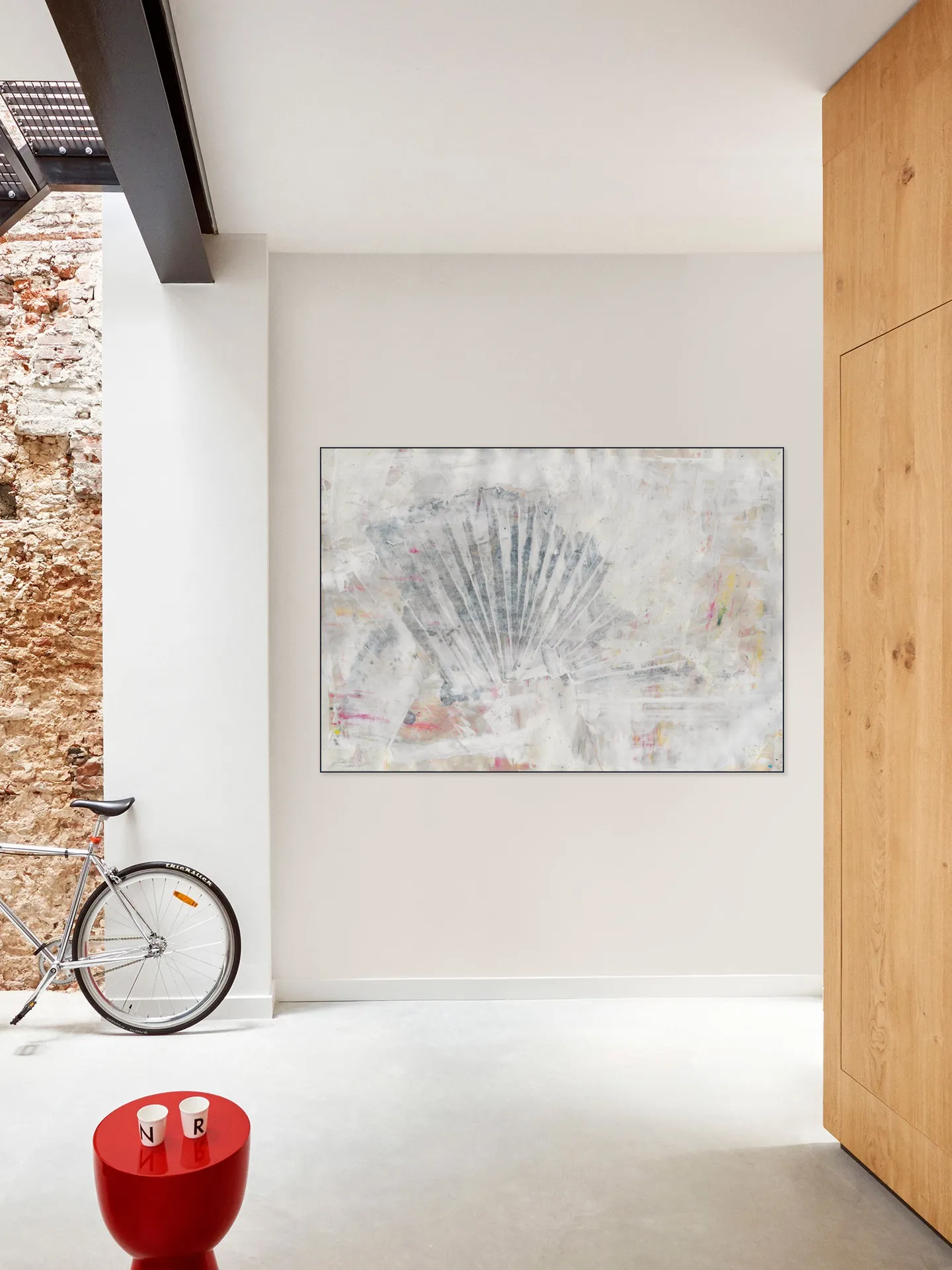 Abstract Shell Painting