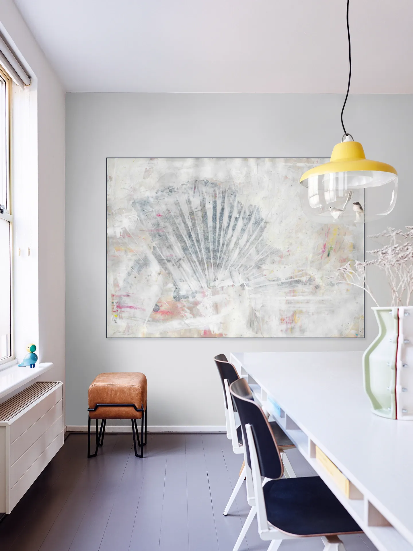 Abstract Shell Painting