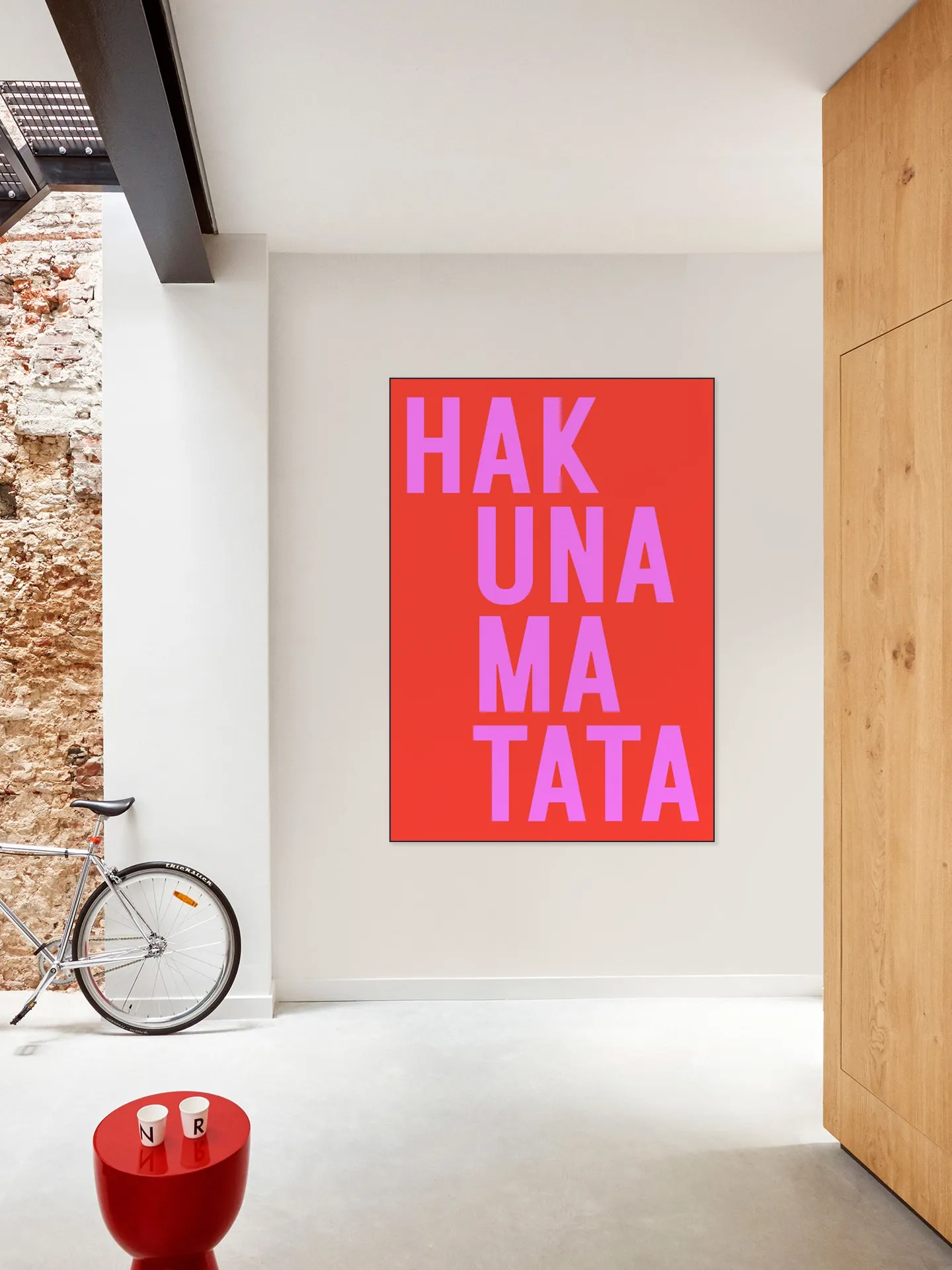 Hakuna Matata - Red Pink 