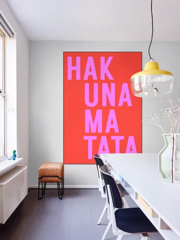 Hakuna Matata - Red Pink 