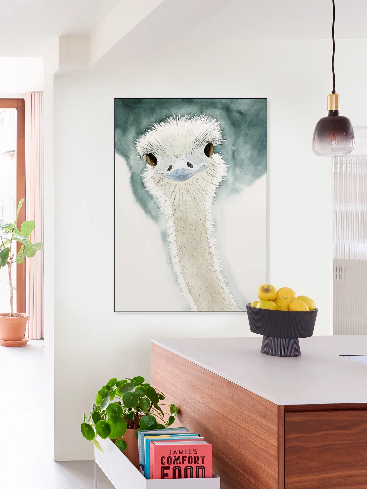 Happy Ostrich