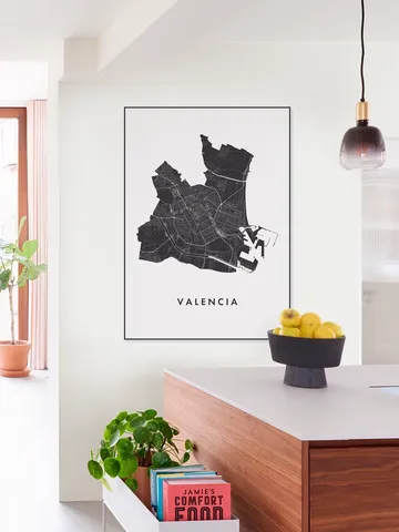 Valencia City Map