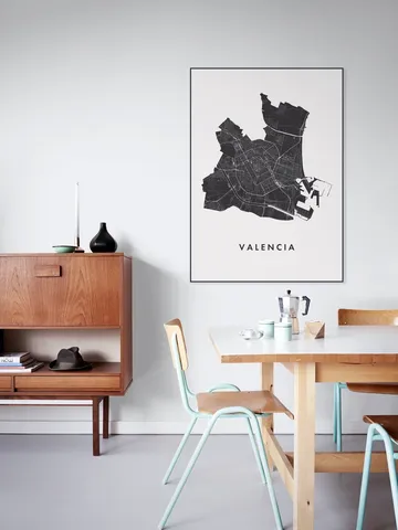 Valencia City Map