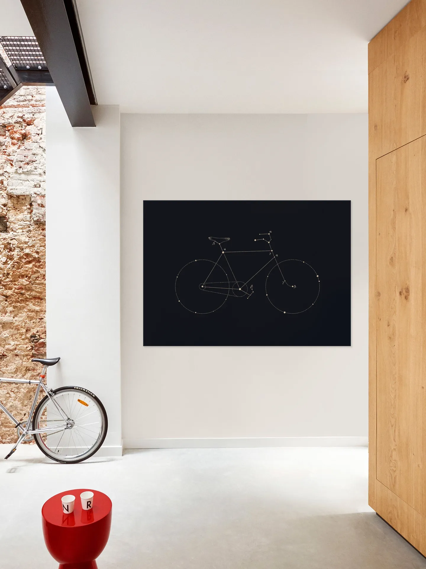 Bike Star Print