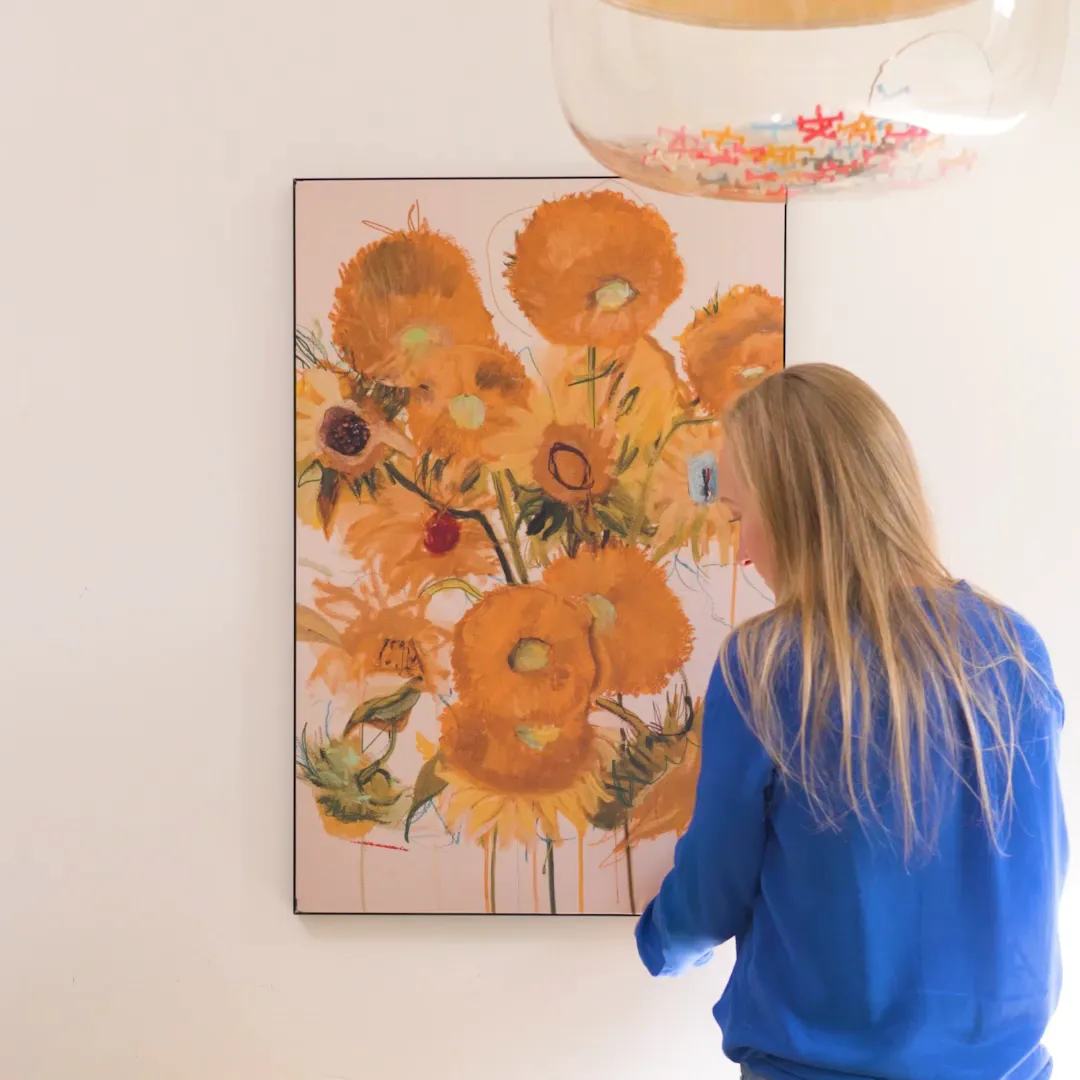 Die Leinwand in einem Art Frame austauschen